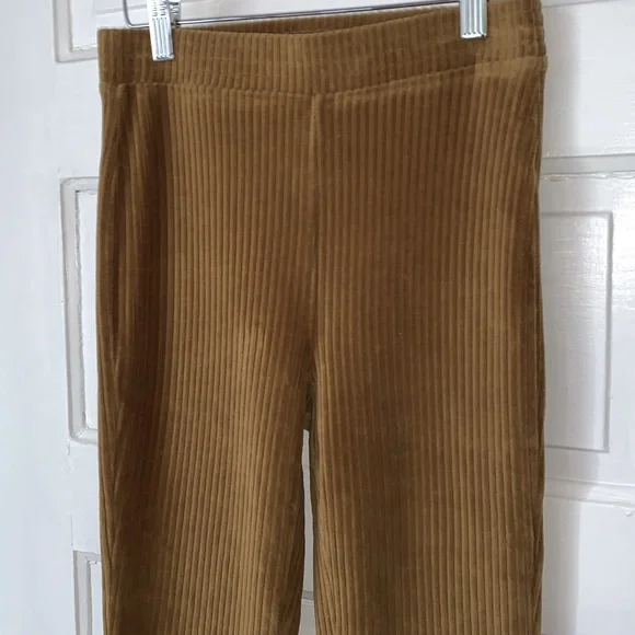 Aerie Tan Corduroy Flare Pants - Picture 3 of 8